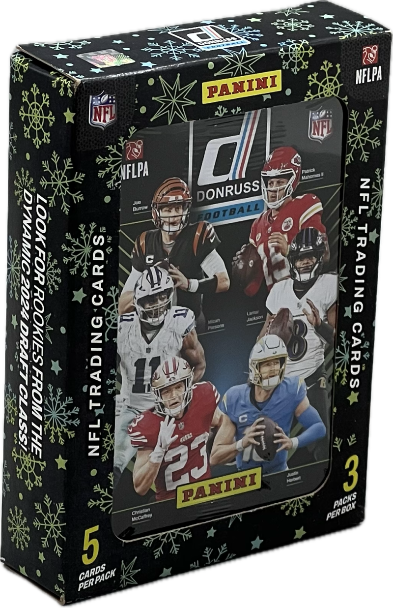 2024 Panini Donruss Football Winter Holiday Tin (Box) Image 1
