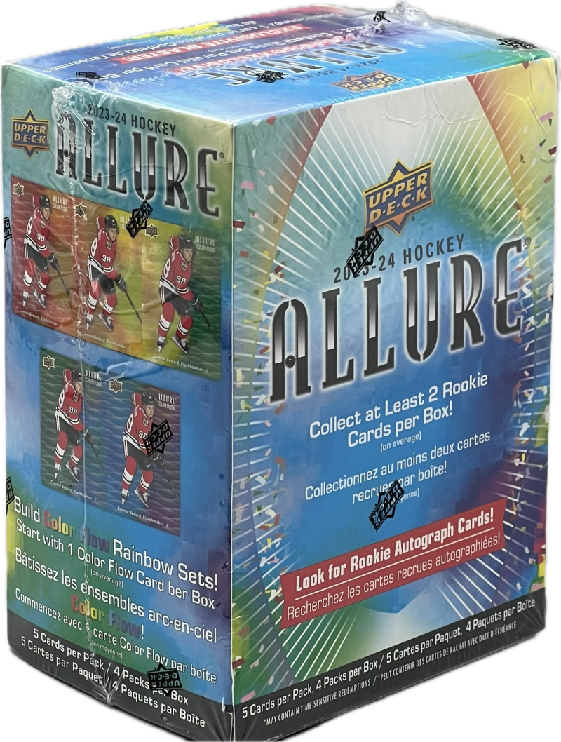 2023-24 Upper Deck Allure Hockey 5-Pack Blaster Box Image 2