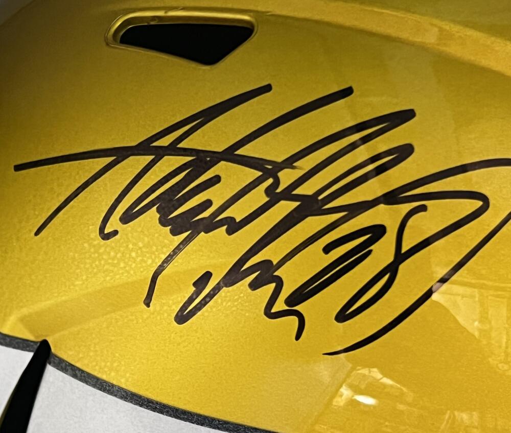 Adrian Peterson Autograph Signed Vikings Full Size Replica Helmet JSA Authentic  Image 5