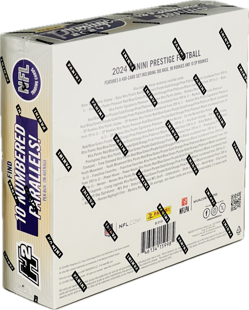 2024 Panini Prestige Football H2 Box Image 3