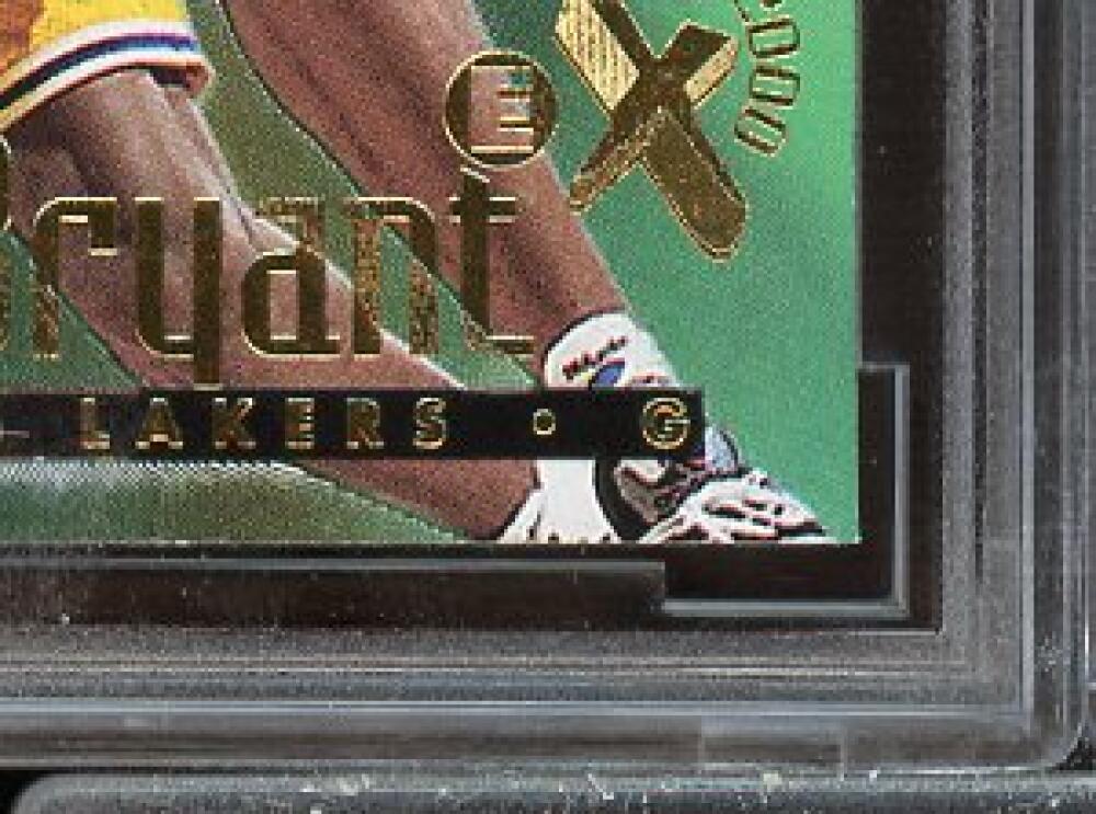 1996-97 E-X2000 #30 Kobe Bryant Rookie Card BGS BCCG 10 Mint+ Image 6