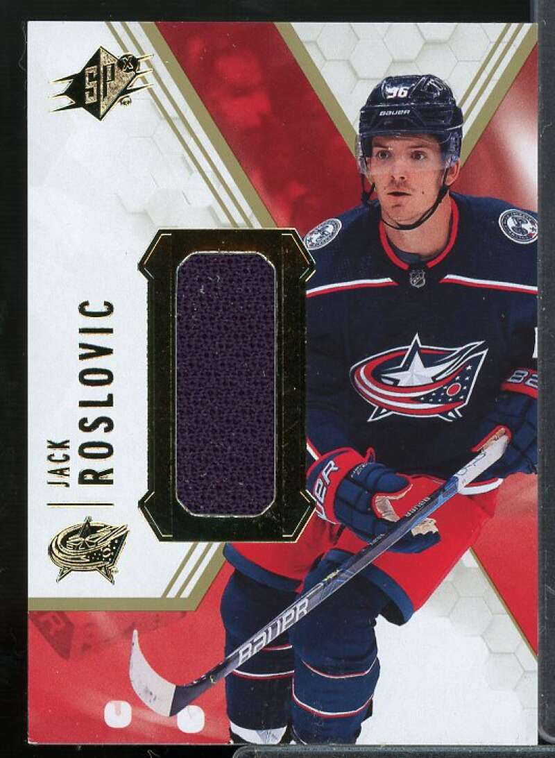 Jack Roslovic Card 2021-22 SPx Base Jerseys #9  Image 1