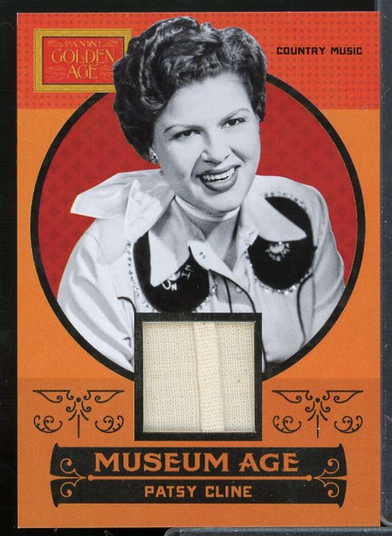 Patsy Cline Card 2014 Panini Golden Age Museum Age Memorabilia #28  Image 1