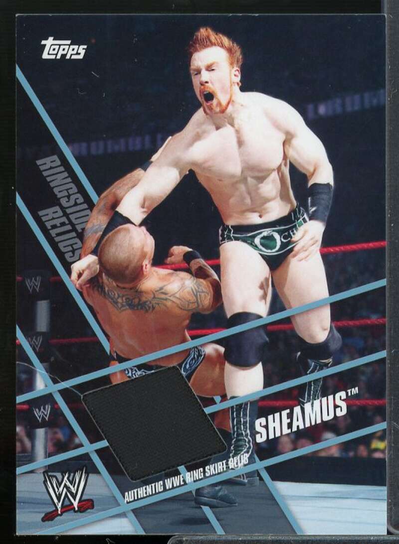Sheamus Card 2011 Topps WWE Ringside Relics Ring Skirts #NNO  Image 1