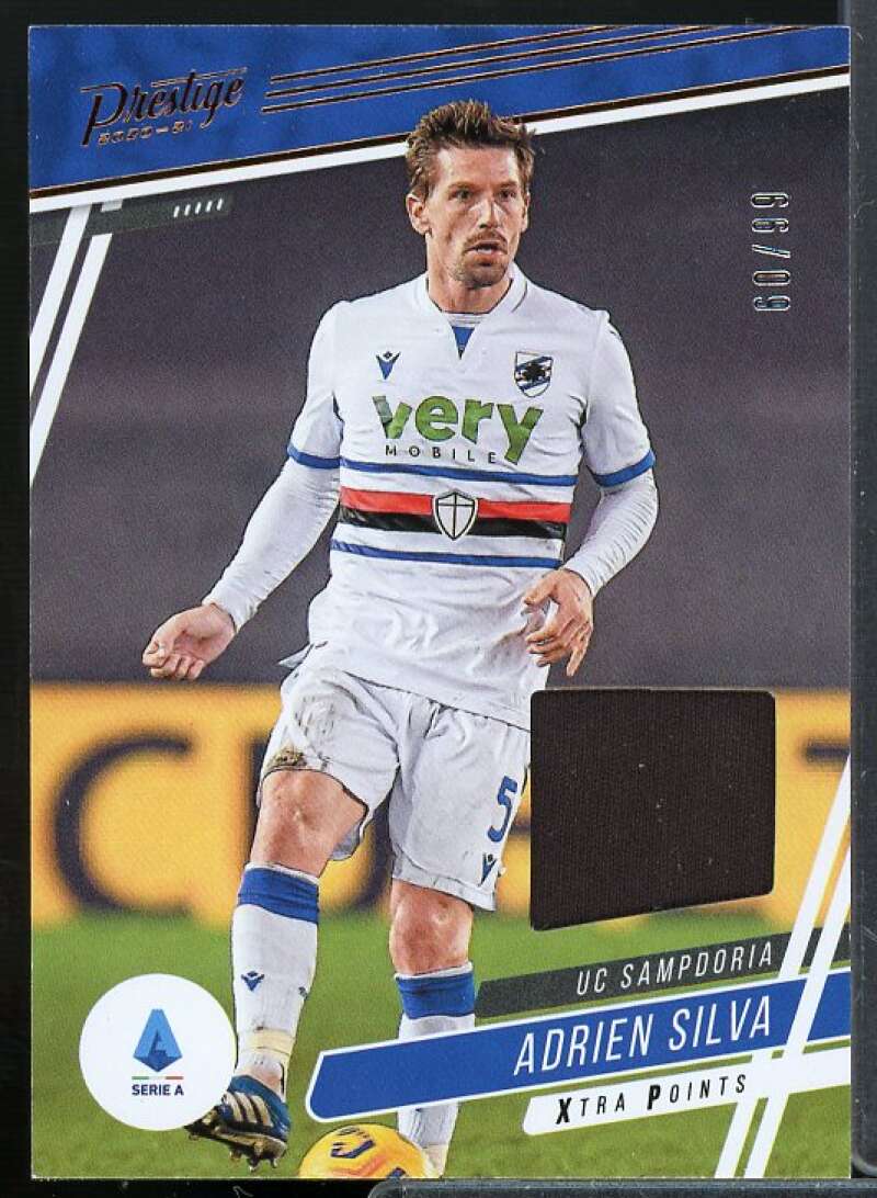 Adrien Silva Card 2020-21 Prestige Serie A Xtra Points Memorabilia #26  Image 1