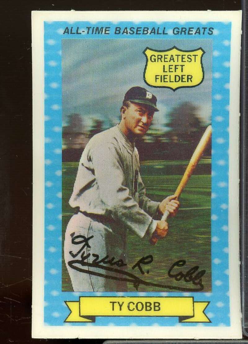 Ty Cobb Card 1972 Kellogg's ATG #15  Image 1
