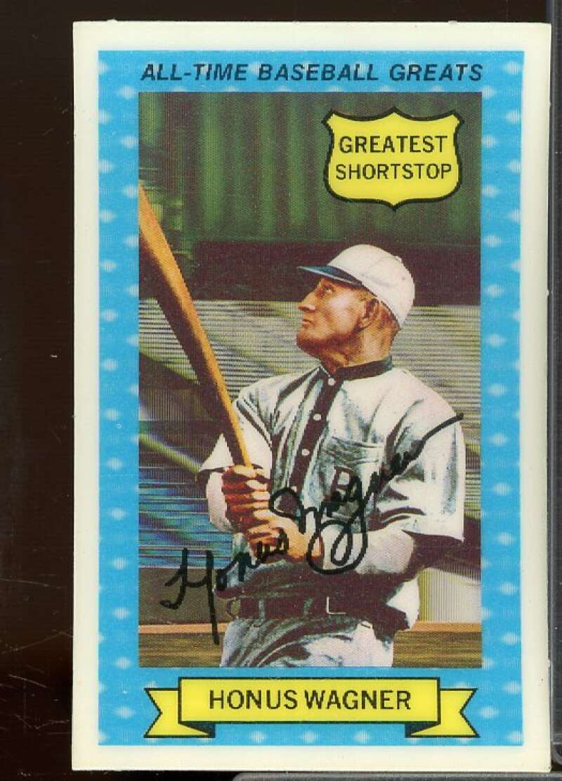 Honus Wagner Card 1972 Kellogg's ATG #9  Image 1