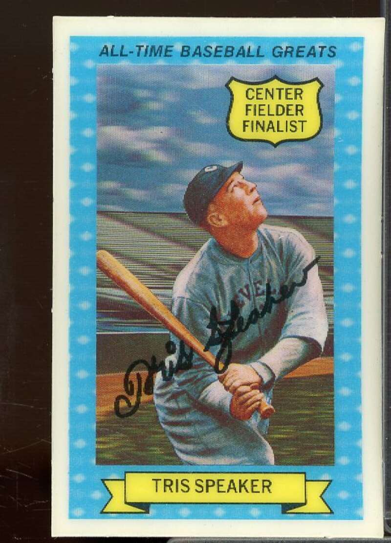 Tris Speaker Card 1972 Kellogg's ATG #11  Image 1
