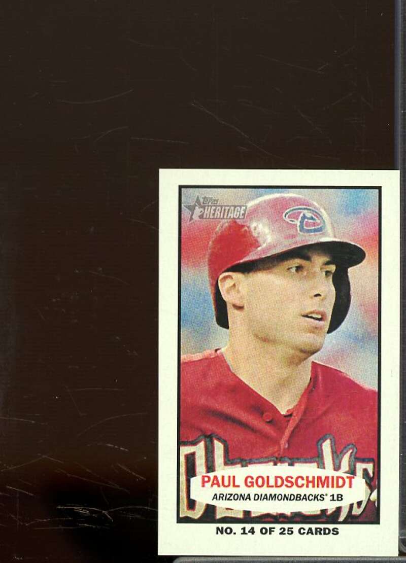 Paul Goldschmidt Card 2016 Topps Heritage Bazooka #67BPG  Image 1