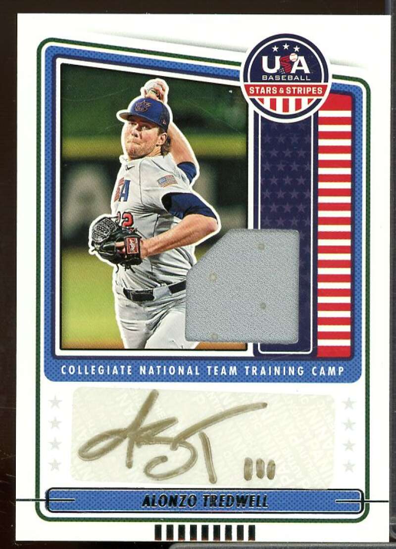 A. Tredwell 2023 Star Stripes Collegiate National Team Training Camp AU JSY #21  Image 1