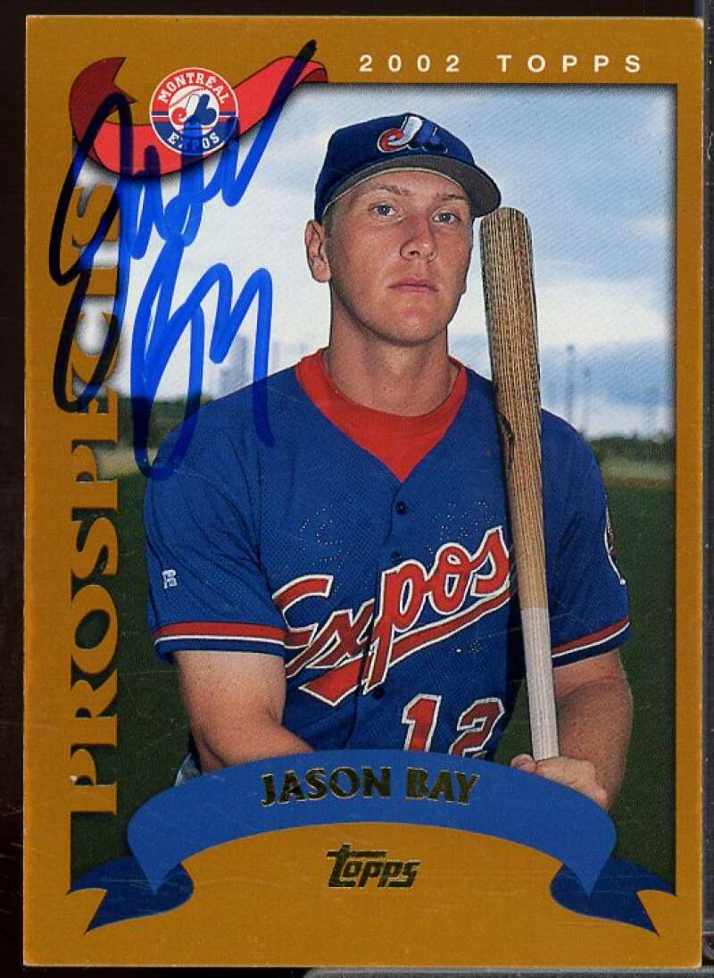 Jason Bay PROS Rookie In Person Autograph Card 2002 Topps #326  Image 1