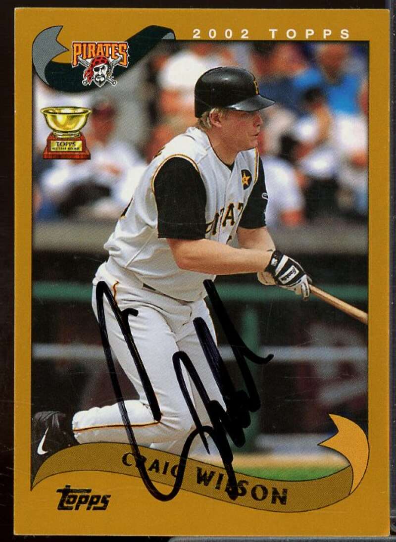Craig Wilson In Person Autograph Card 2002 Topps #403  Image 1