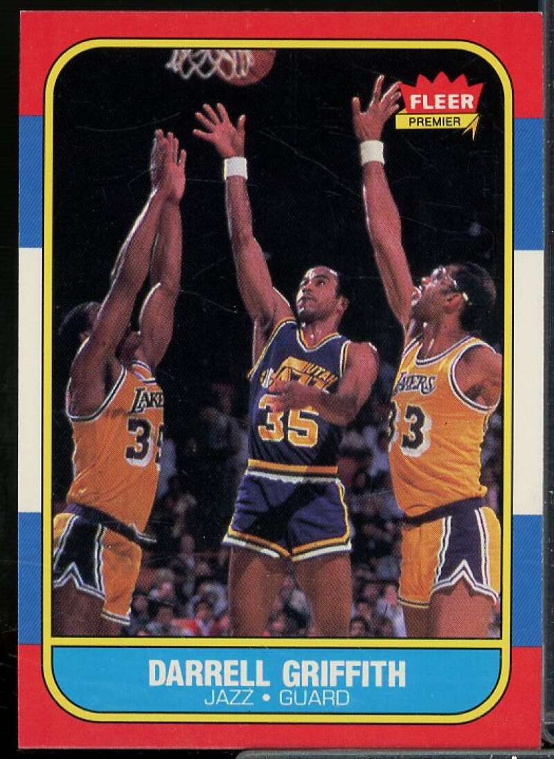 Darrell Griffith Card 1986-87 Fleer #42  Image 1