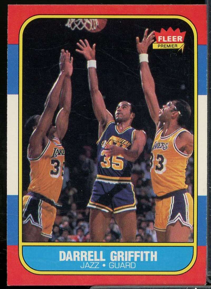 Darrell Griffith Card 1986-87 Fleer #42  Image 1