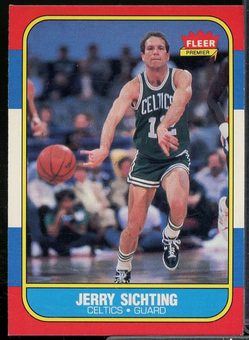 Jerry Sichting Card 1986-87 Fleer #101  Image 1