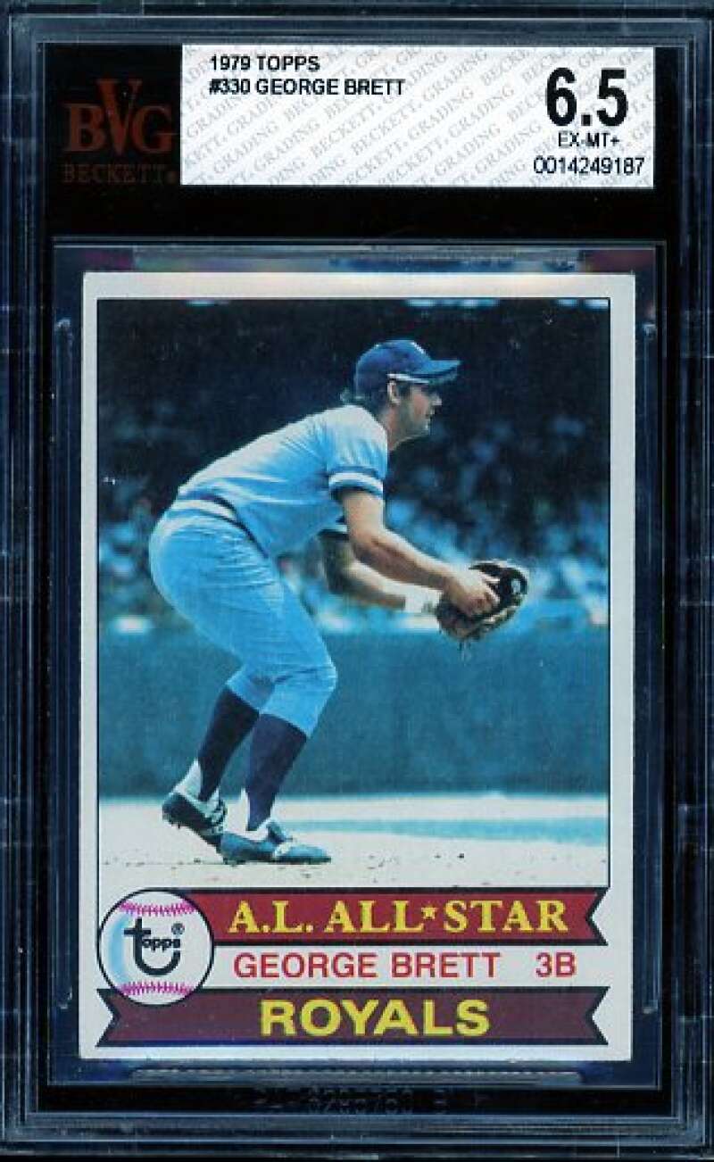 George Brett Card 1979 Topps #330 BVG 6.5 Image 1