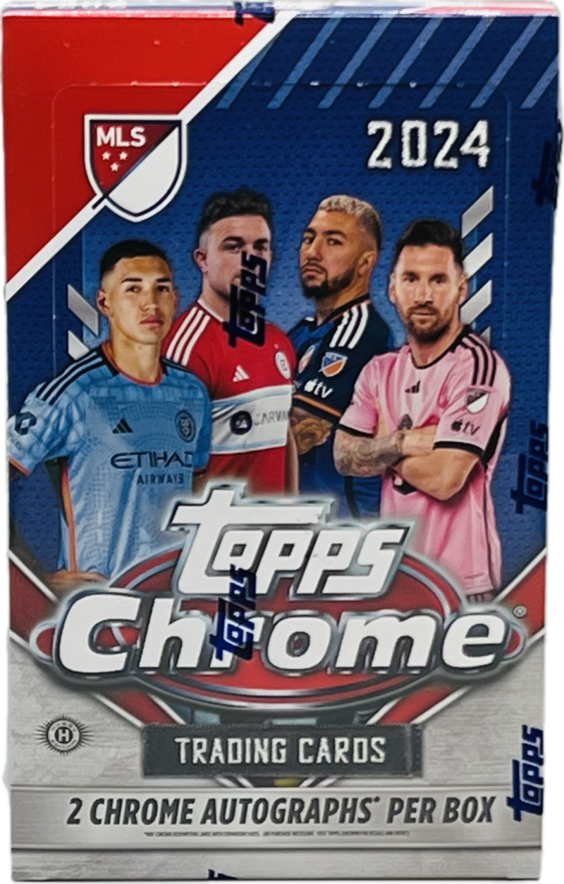 2024 Topps MLS Major League Soccer Chrome Hobby Box Image 1