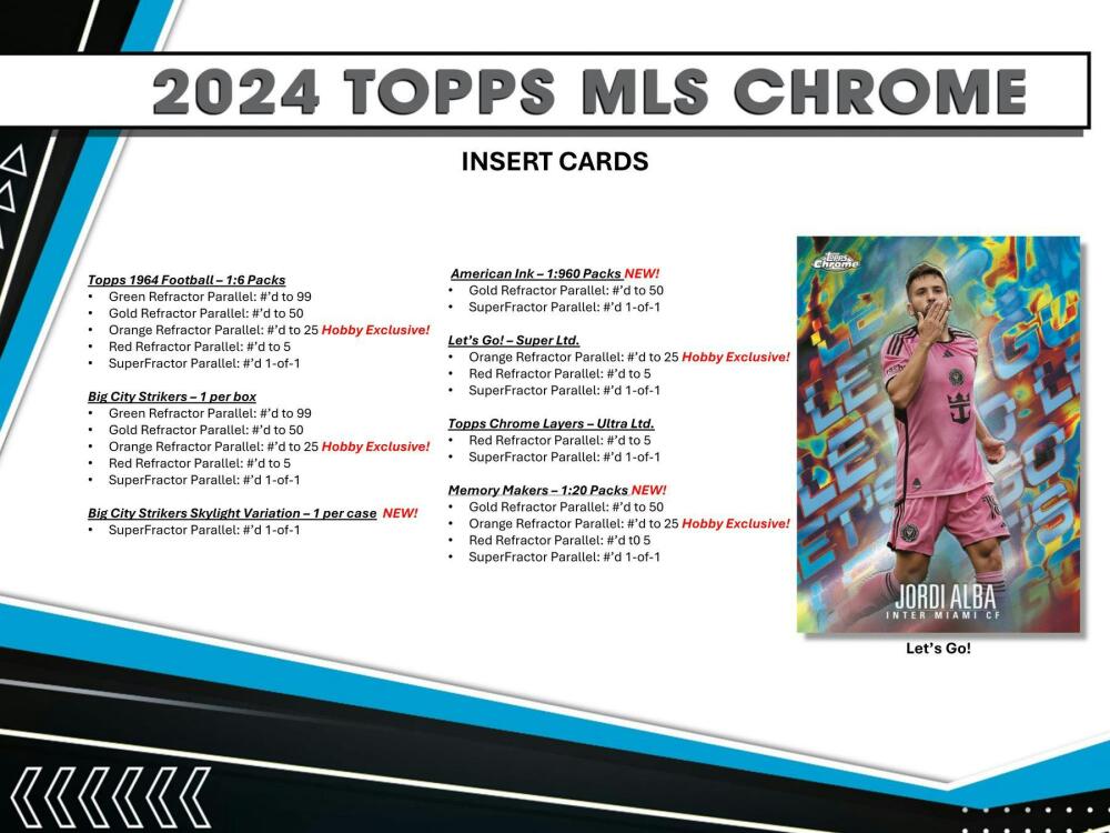 2024 Topps MLS Major League Soccer Chrome Hobby Box Image 6