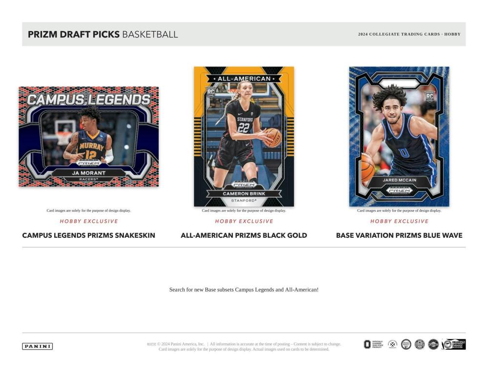 2024-25 Panini Prizm Draft Basketball Hobby Box Image 7