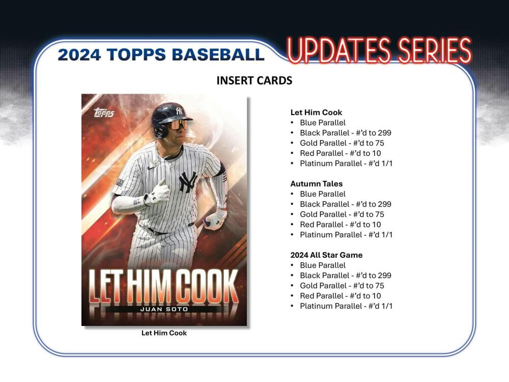 2024 Topps Update Series Baseball Hobby Box Image 6