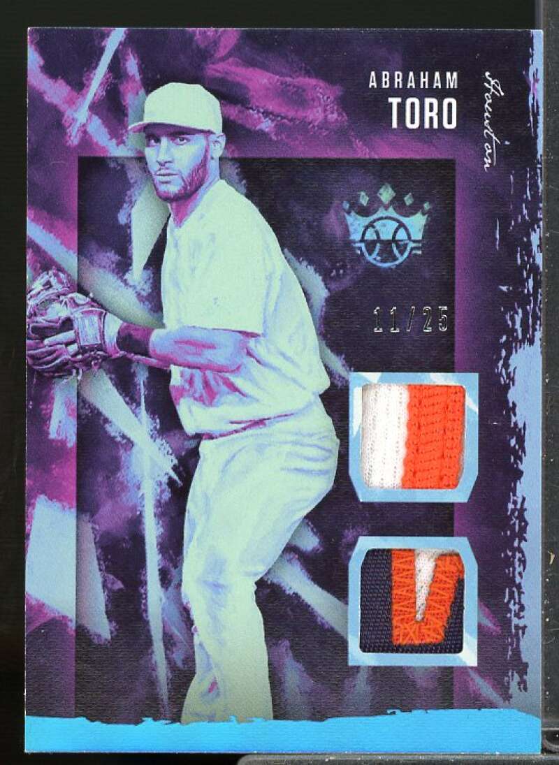Abraham Toro/25 Card 2020 Diamond Kings DK Jersey Materials Holo Blue #39  Image 1