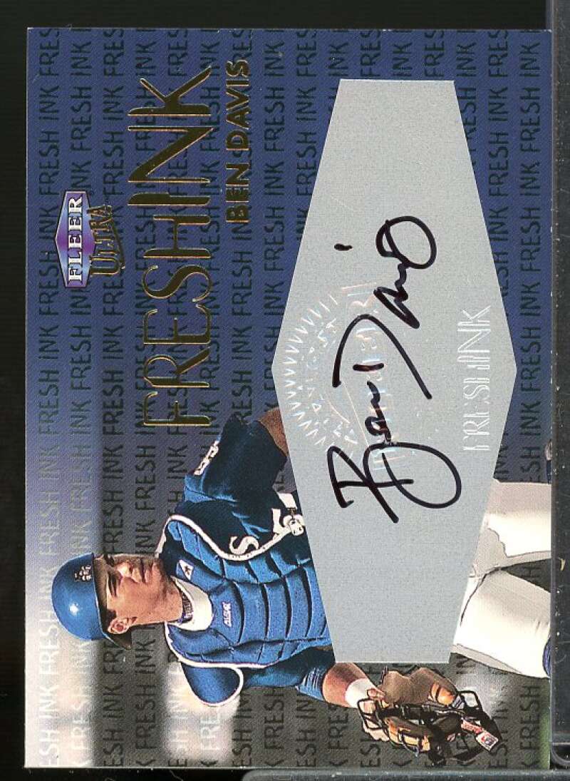 Ben Davis/1000 Card 2000 Ultra Fresh Ink Autographs #17  Image 1