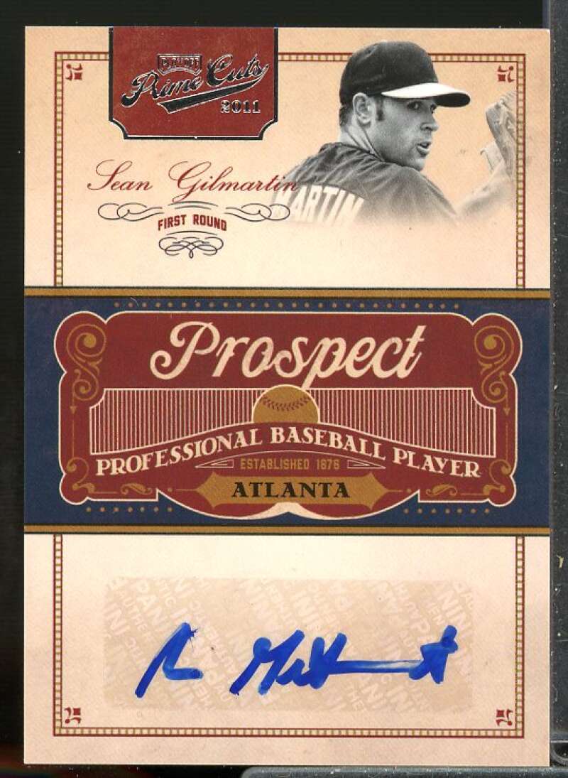Sean Gilmartin Rookie Card 2011 Prime Cuts Prospect Signatures #SG  Image 1