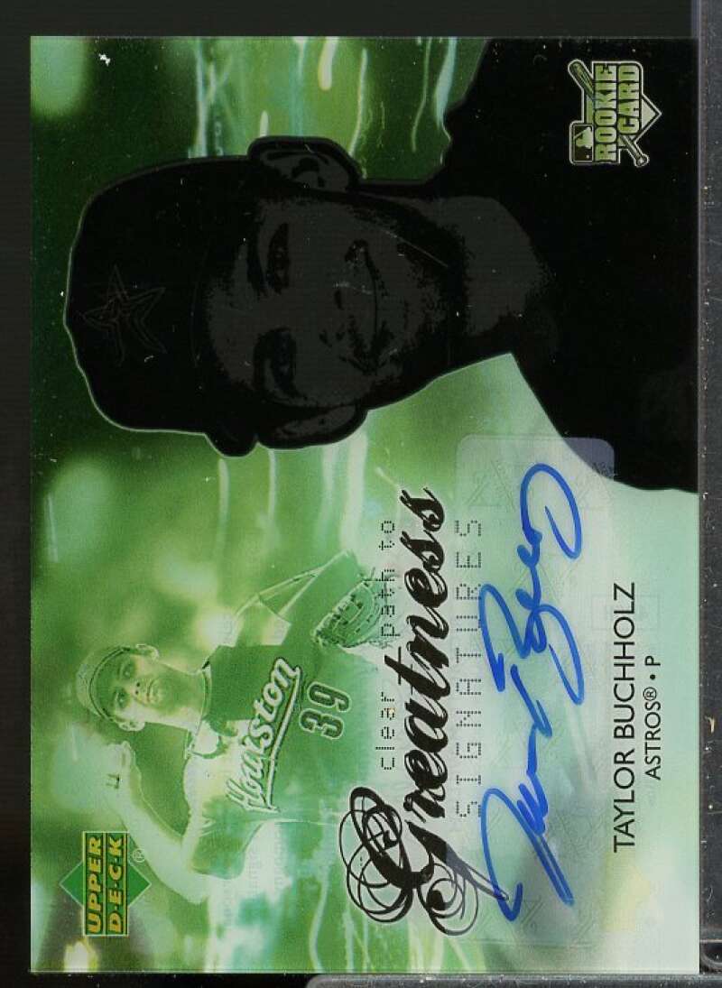 Taylor Buchholz AU Rookie Card 2006 Upper Deck Future Stars Rookie Auto #142  Image 1