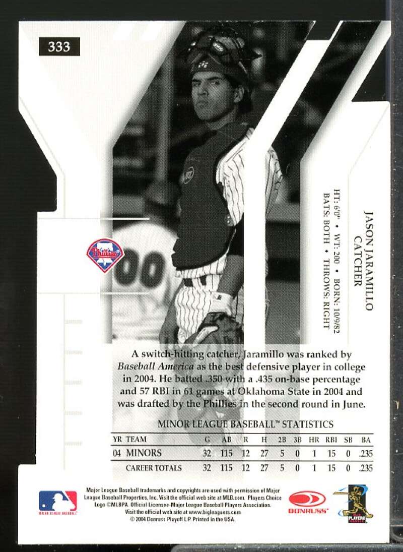 Jason Jaramillo 2004 Donruss Elite Extra Edition Auto Turn of the Century #333  Image 2