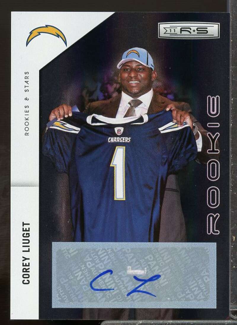 Corey Liuget/300 Rookie 2011 Rookies and Stars Rookie Autographs Holofoil #175  Image 1