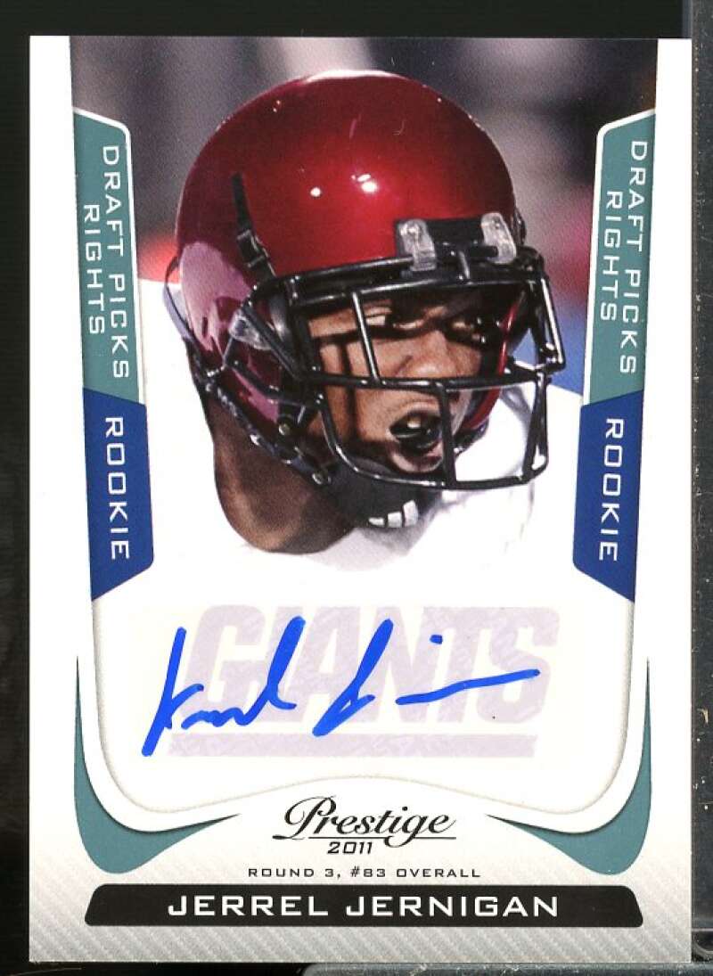 Jerrel Jernigan/499 2011 Prestige Draft Picks Rights Rookie Autographs #250  Image 1