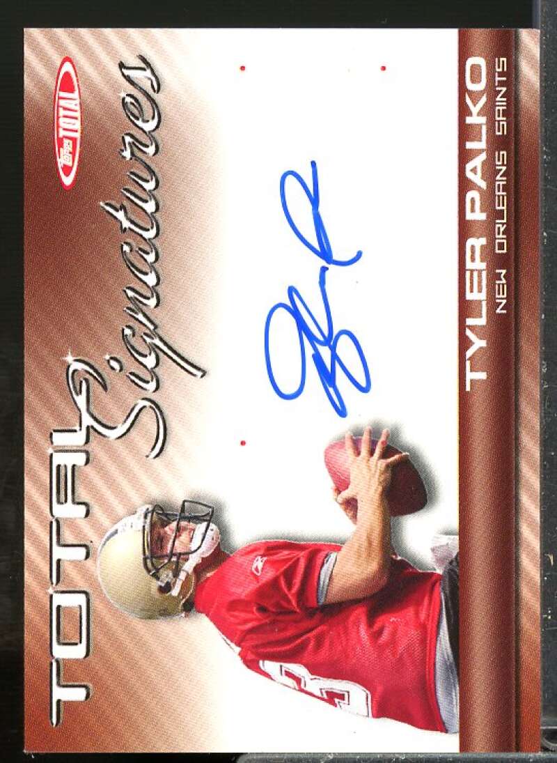 Tyler Palko C Rookie Card 2007 Topps Total Rookie Signatures #TP  Image 1