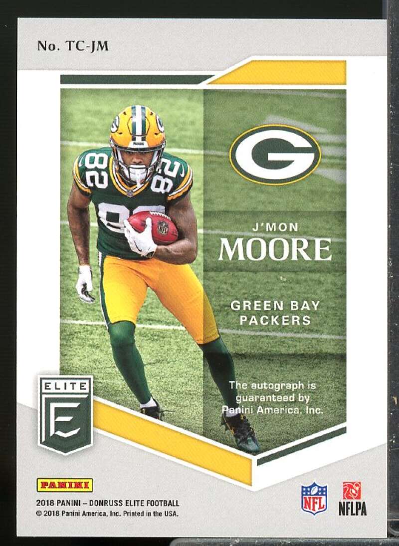 J'Mon Moore/99 Rookie 2018 Elite Turn of the Century Rookie Autographs Red #37  Image 2