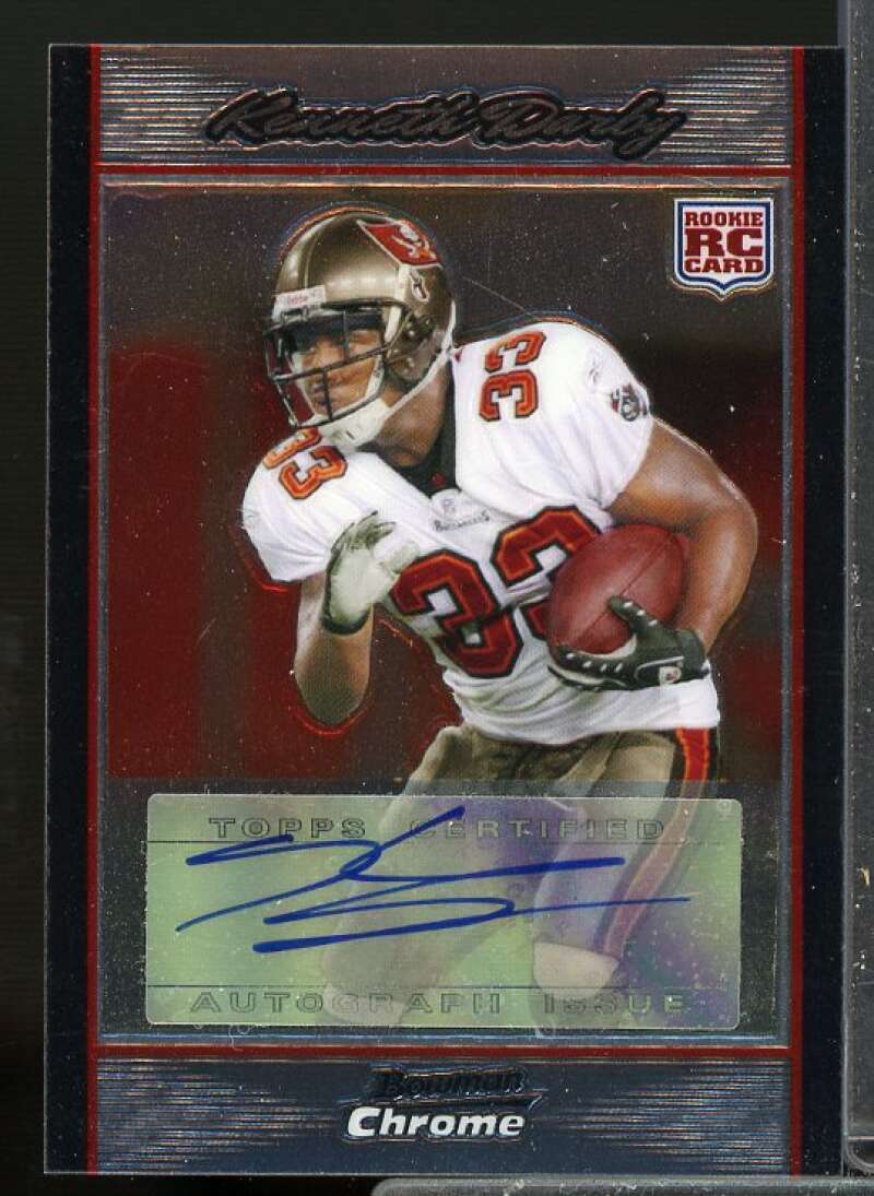 Kenneth Darby L Rookie Card 2007 Bowman Chrome Rookie Autographs #BC100  Image 1
