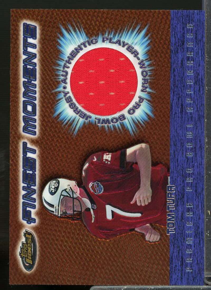 Tom Tupa Card 2000 Finest Moments Pro Bowl Jerseys #TTP  Image 1