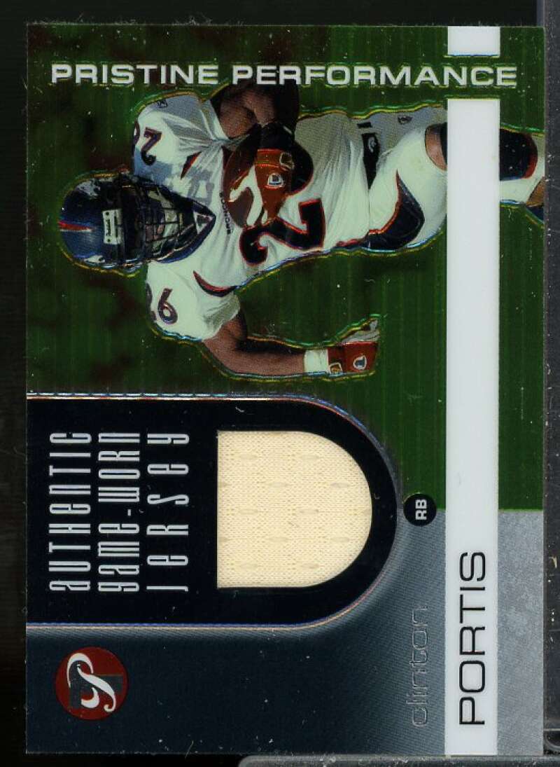 Clinton Portis C Card 2003 Topps Pristine Performance Jersey #PPCP  Image 1