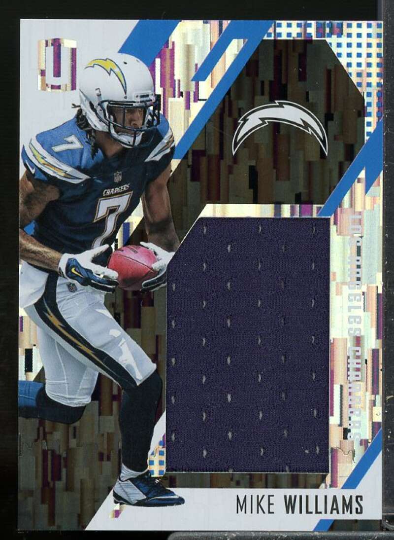 Mike Williams Card 2017 Panini Unparalleled Rookie Stitches Jerseys #22  Image 1
