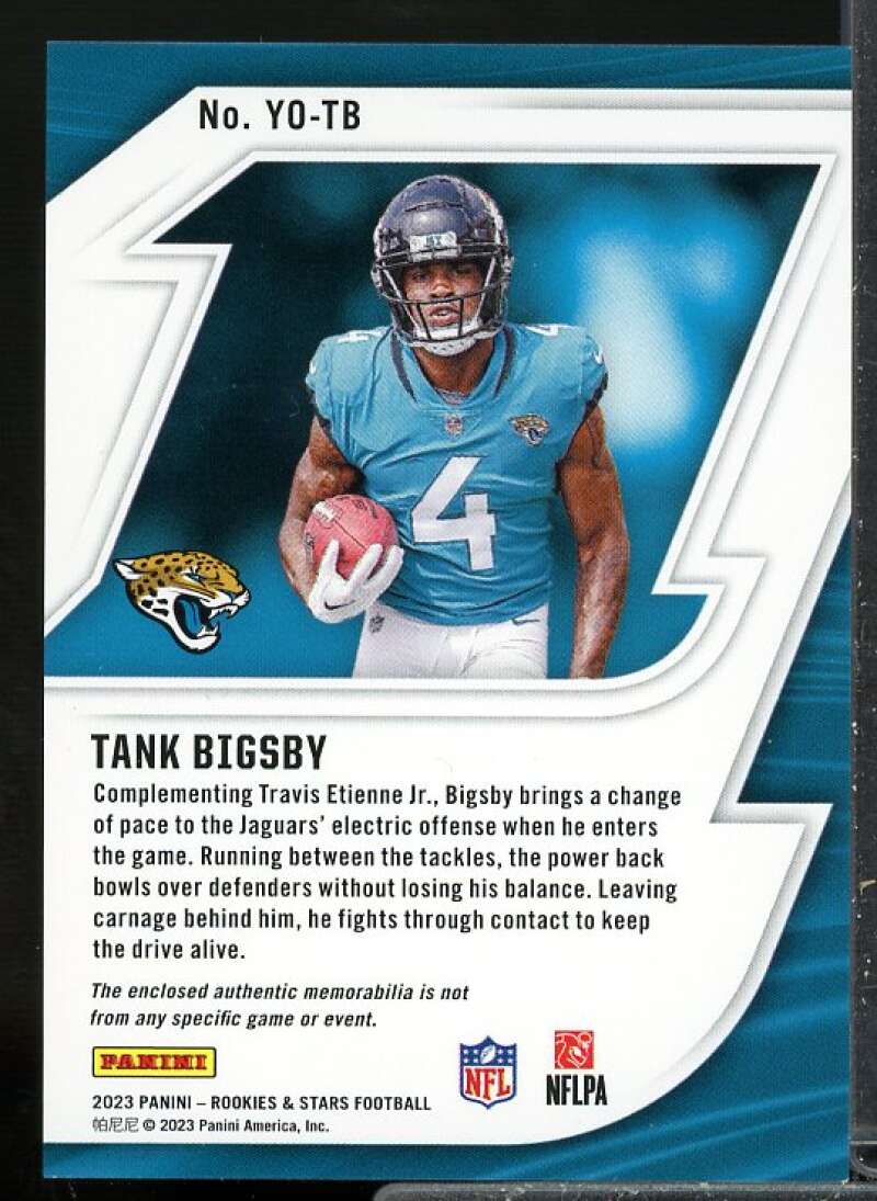 Tank Bigsby Rookie Card 2023 Rookies and Stars Year One Jerseys Longevity #32  Image 2