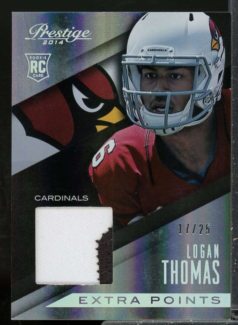 Logan Thomas 2014 Prestige Rookie Jumbo Jersey Extra Points Silver Holofoil #LT  Image 1
