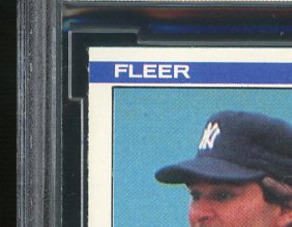1984 Fleer #131 Don Mattingly Rookie Card BGS BCCG 10 Mint+ Image 3