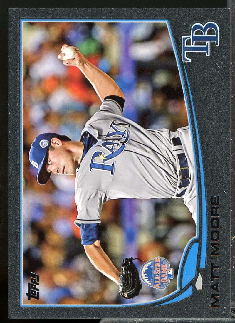 Matt Moore Card 2013 Topps Update Black #US228  Image 1