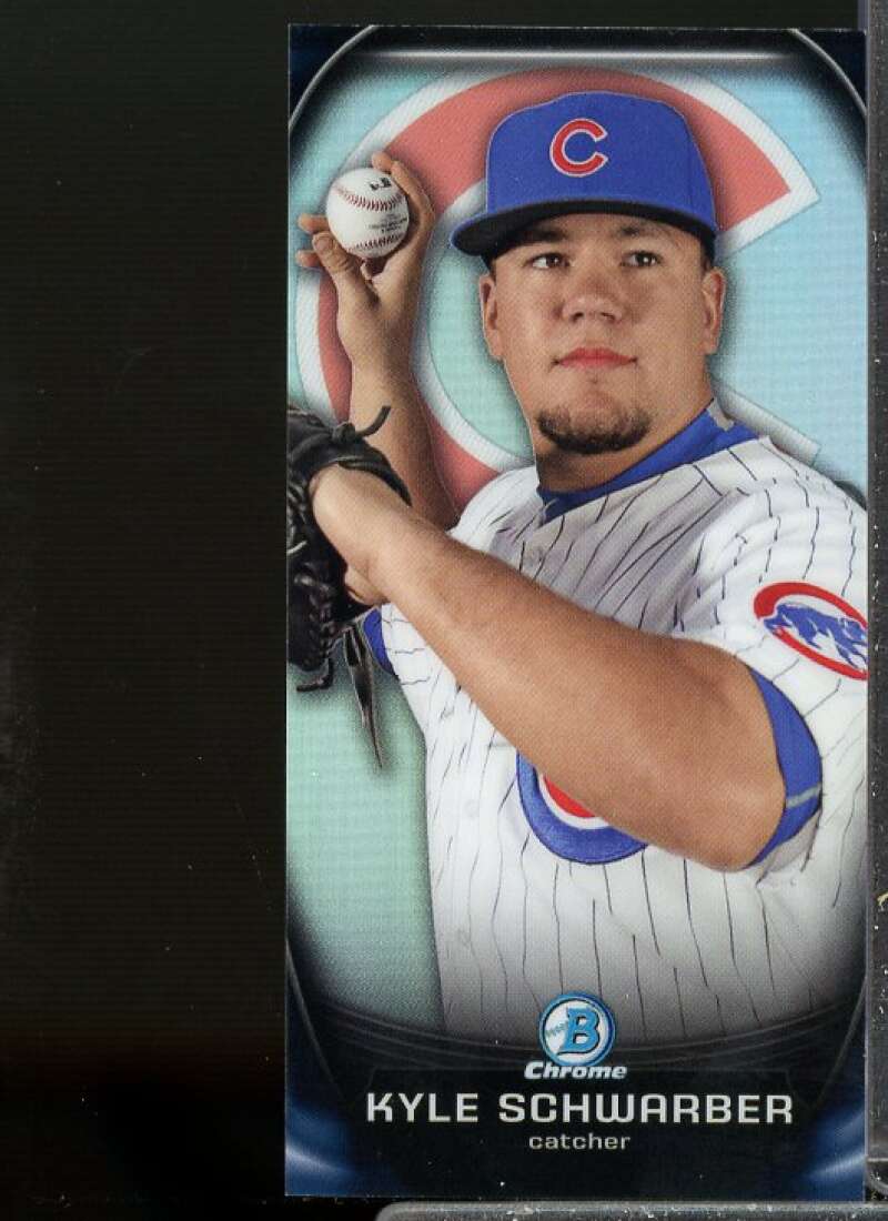 Kyle Schwarber Rookie Card 2015 Bowman Chrome Prospect Profiles Minis #PP10  Image 1