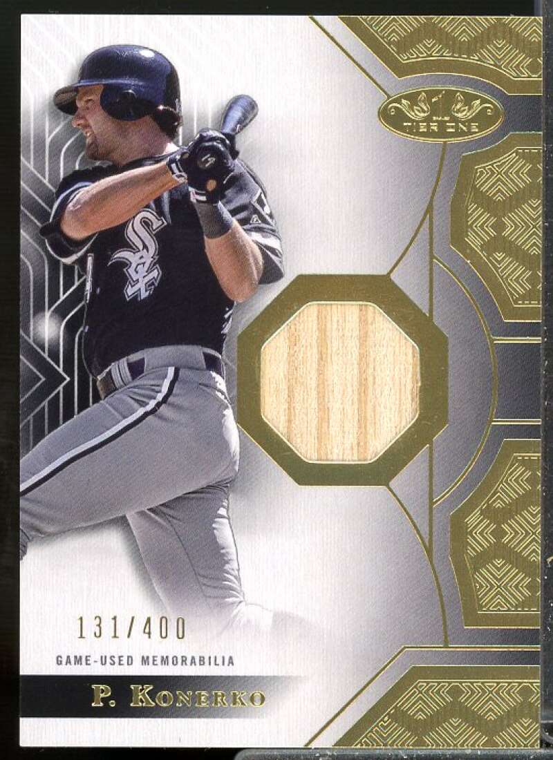 Paul Konerko B Card 2023 Topps Tier One Relics #T1RPK  Image 1