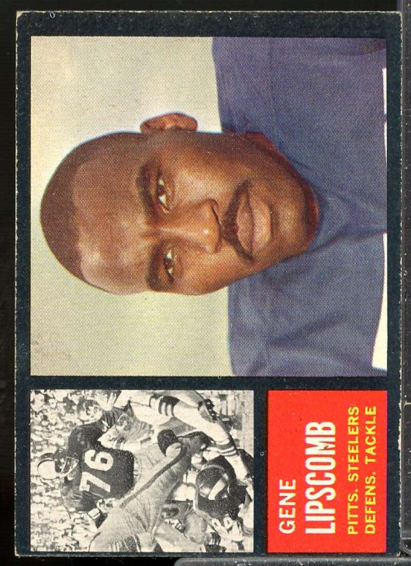 Gene Lipscomb SP Card 1962 Topps #133  Image 1
