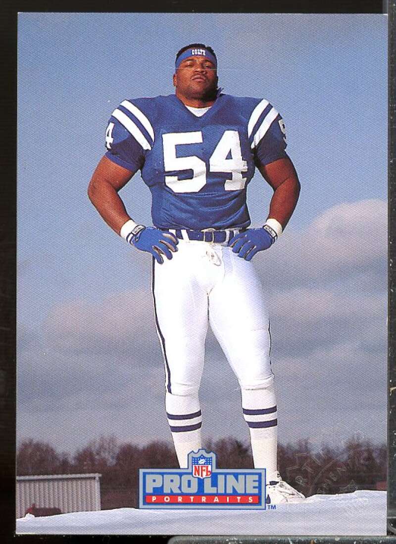 Jeff Herrod Card 1992 Pro Line Portraits Autographs #65  Image 1