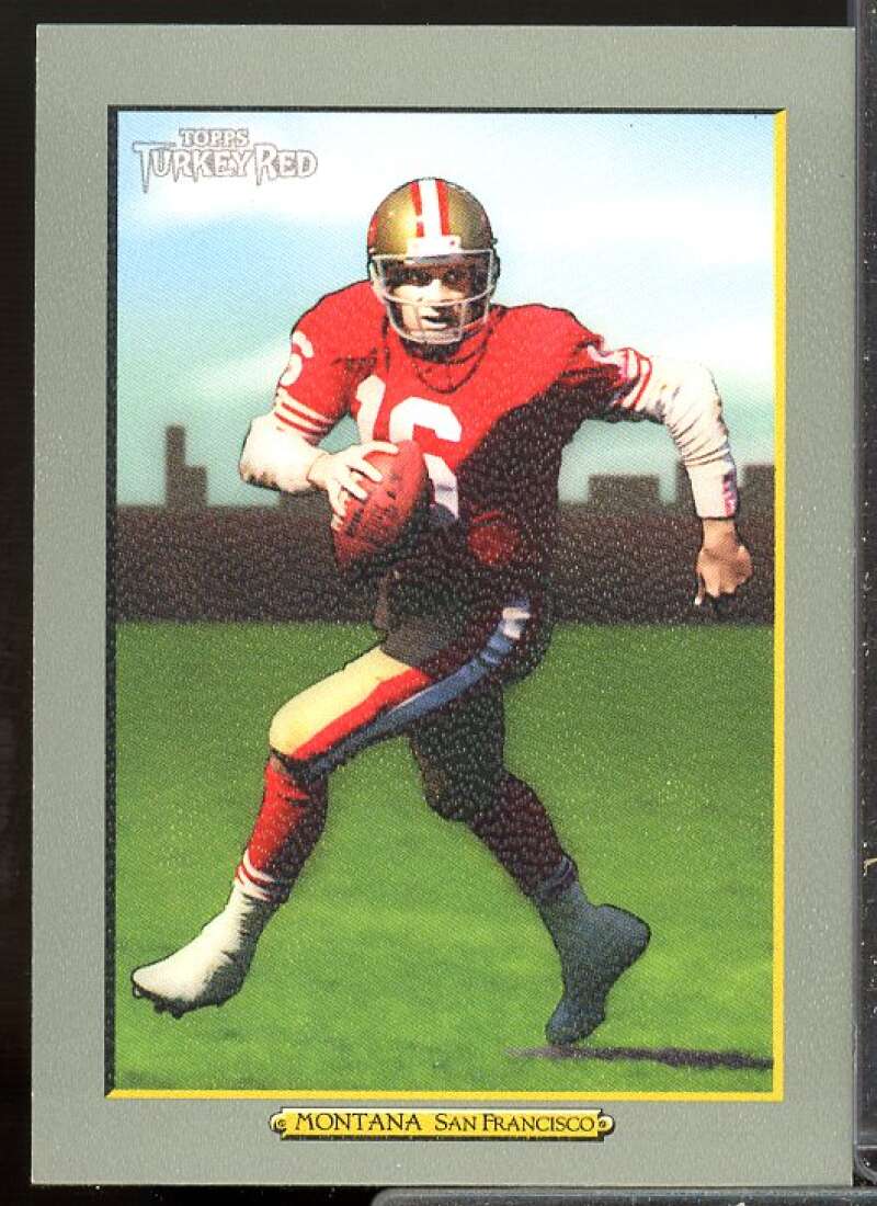 Joe Montana Card 2005 Topps Turkey Red #237  Image 1