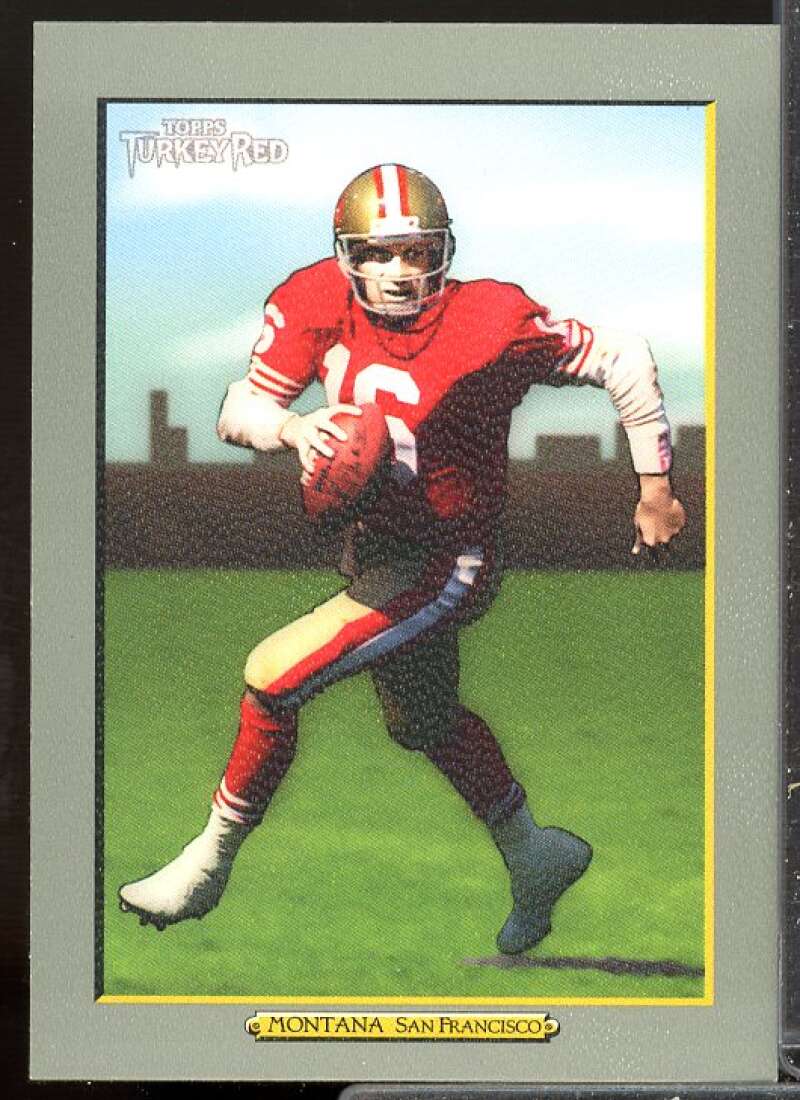 Joe Montana Card 2005 Topps Turkey Red #237  Image 1