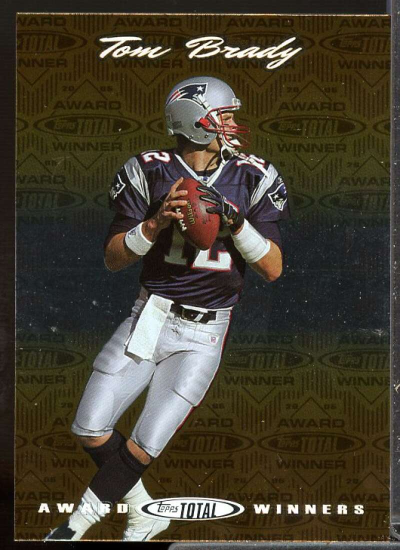 Tom Brady Card 2006 Topps Total Award Winners #AW2  Image 1