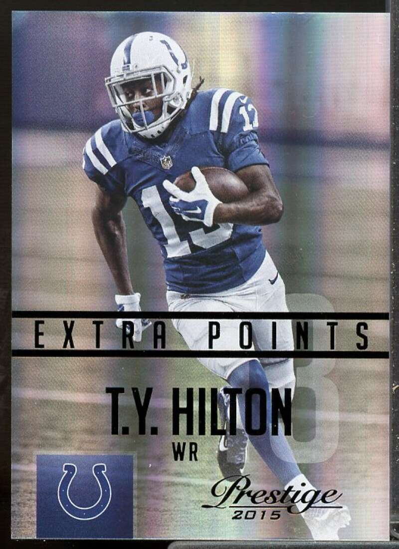 T.Y. Hilton (Serial  Card 2015 Prestige Extra Points Black #113 #d 9 of 10) Image 1