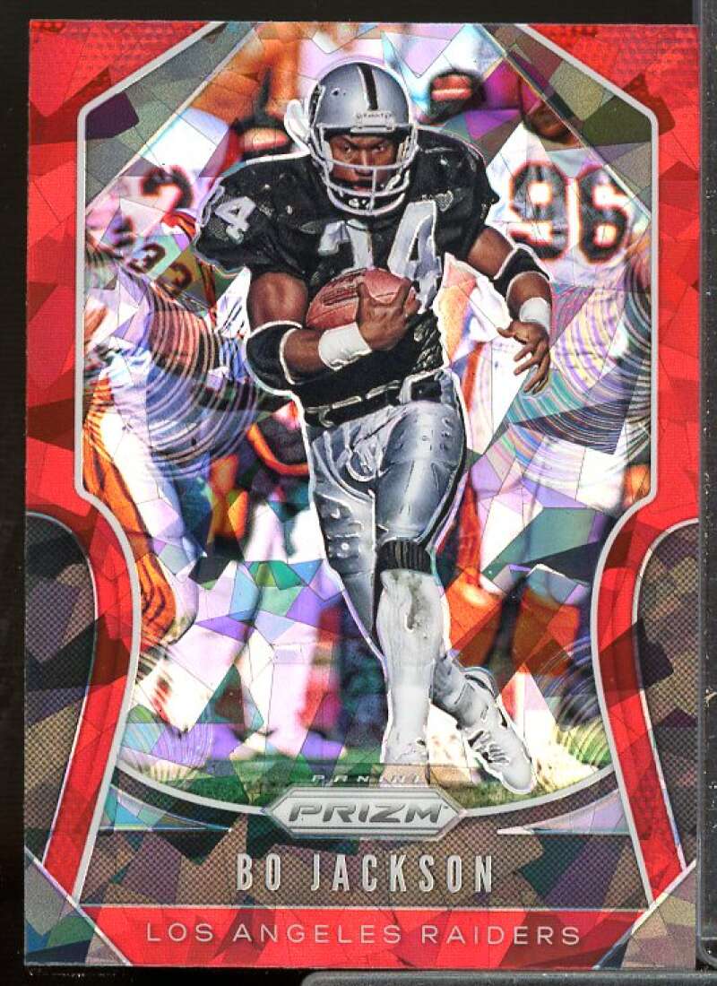 Bo Jackson Card 2019 Panini Prizm Prizms Red Ice #279  Image 1